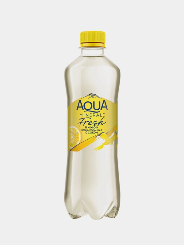 Питьевая вода AQUA MINERALE лимон, 0,5л