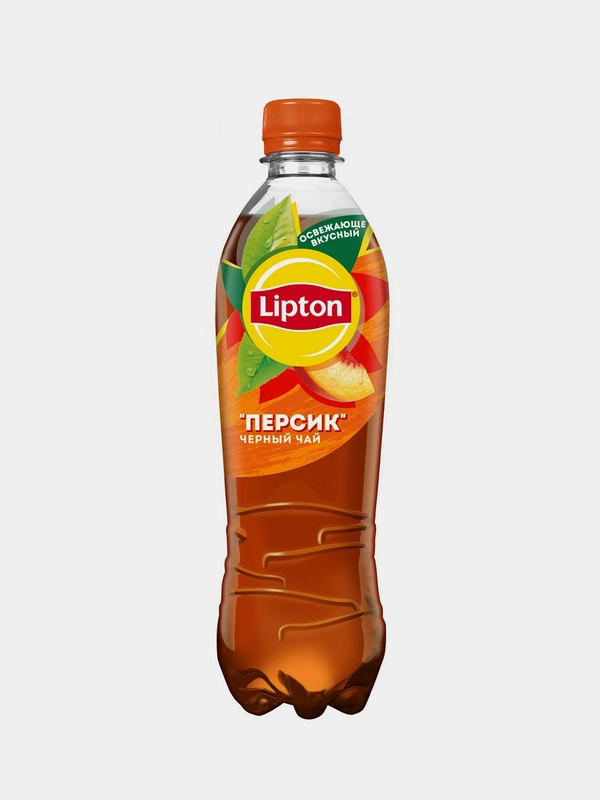Холодный Чай LIPTON, персик, 0.5л