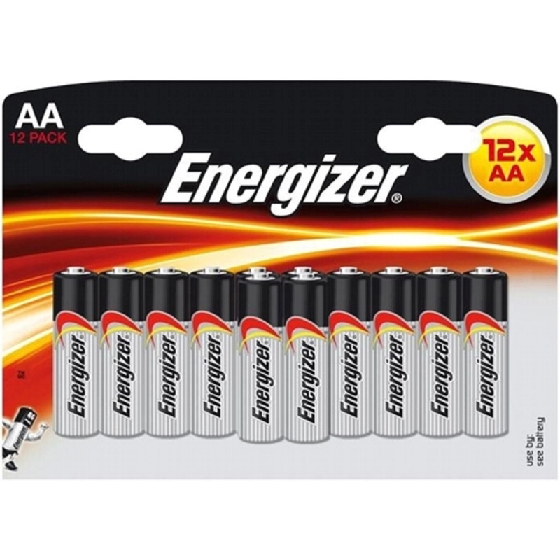 Батарейка AA щелочная Energizer LR06-12BL MAX в блистере 12шт. LR6 12BL Max