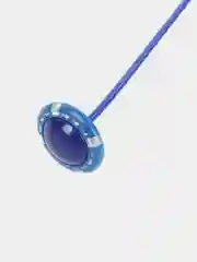 Синий нейроскакалка светдиодная на одну ногу