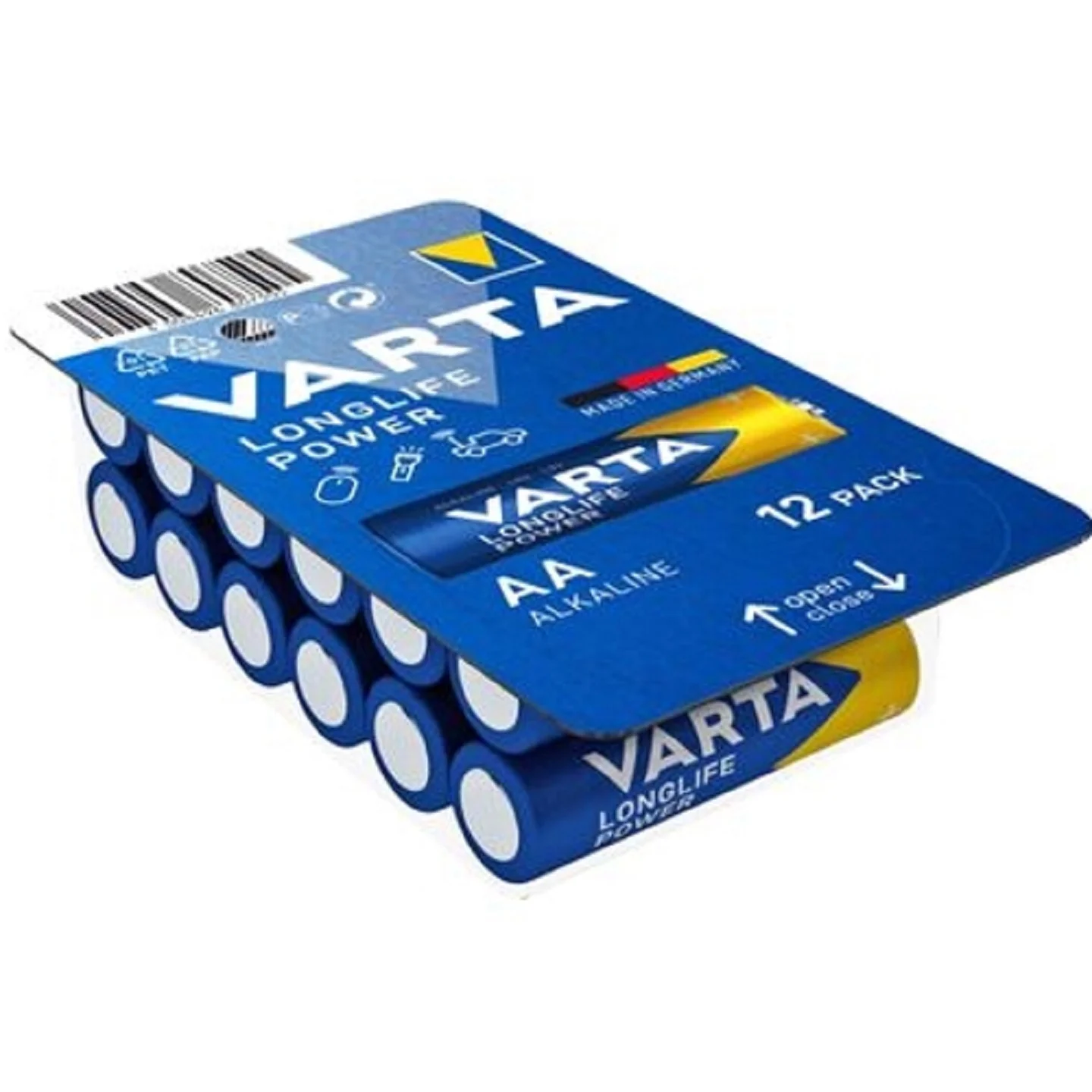 Батарейка AA щелочная Varta LR6-12BOX Longlife Power в боксе 12шт. Big Box 04906301112