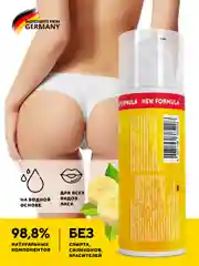 Желтый смазка интимная, лубрикант на водной основе, съедобный, анальный, LOVE&ME, 50 мл, 5 вкусов