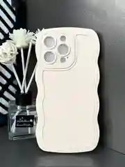 Белый чехол для iPhone 7,8,SE,XR,XS,11,12,13,14,15,Pro, Max, Plus, на айфон,бежевый, силиконовый