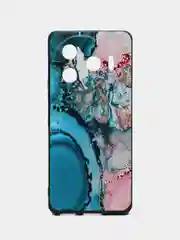 Фуксия чехол для Tecno CAMON 30 Pro 5G с принтом, с рисунком  (Техно Камон 30 Про 5 Джи)