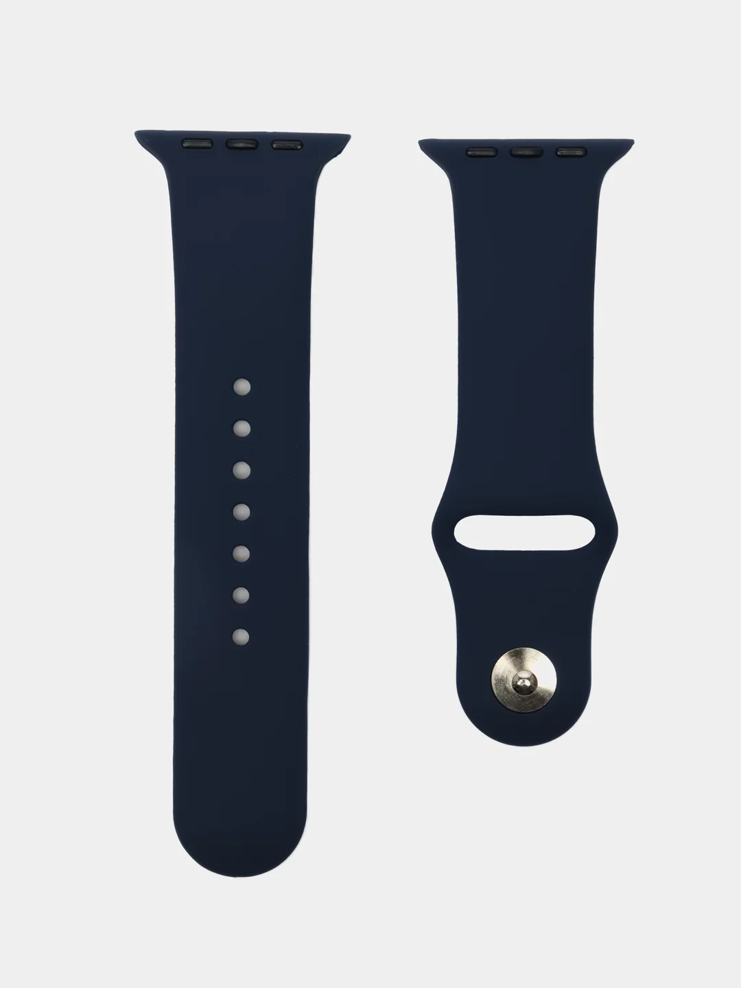Темно-синий силиконовый ремешок для Apple Watch