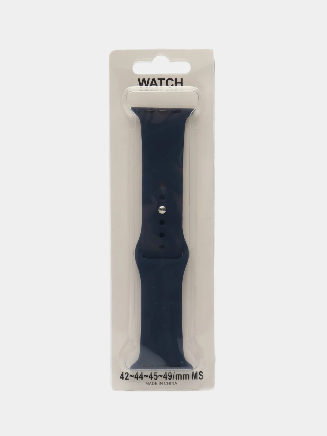 Темно-синий силиконовый ремешок для Apple Watch