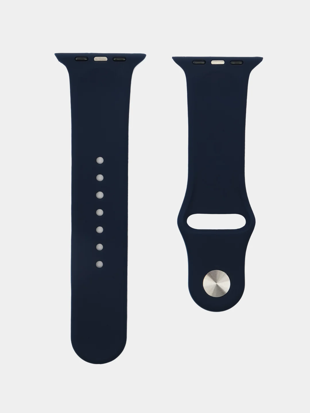 Темно-синий силиконовый ремешок для Apple Watch