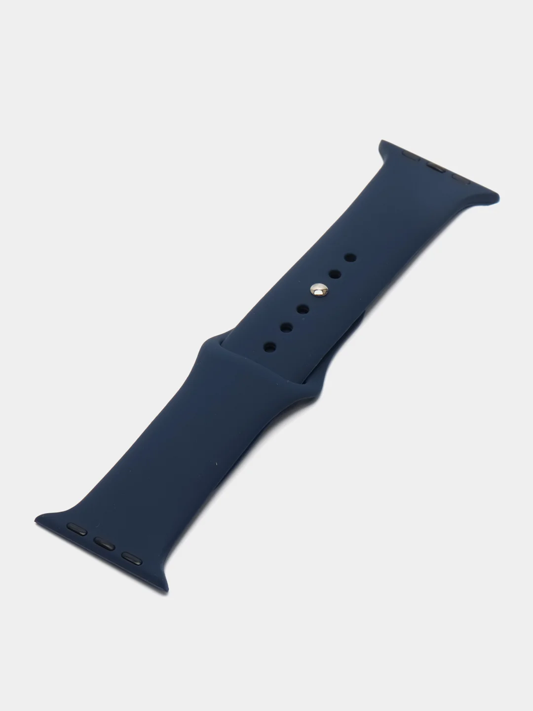 Темно-синий силиконовый ремешок для Apple Watch