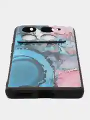 Фуксия чехол для Infinix NOTE 40 Pro/40 Pro + Plus с принтом, с рисунком (Инфиникс Ноут 40 Про +)
