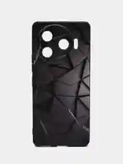 Тёмно-серый чехол для Tecno CAMON 30 Pro 5G с принтом, с рисунком  (Техно Камон 30 Про 5 Джи)