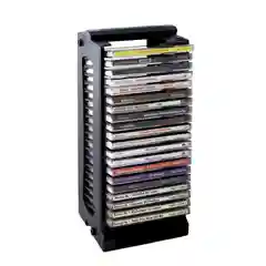 Подставка для CD дисков Sound Box на 21 бокс, чёрная CD-21MT
