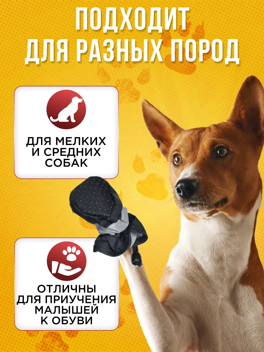 Обувь для собак летняя размер 4