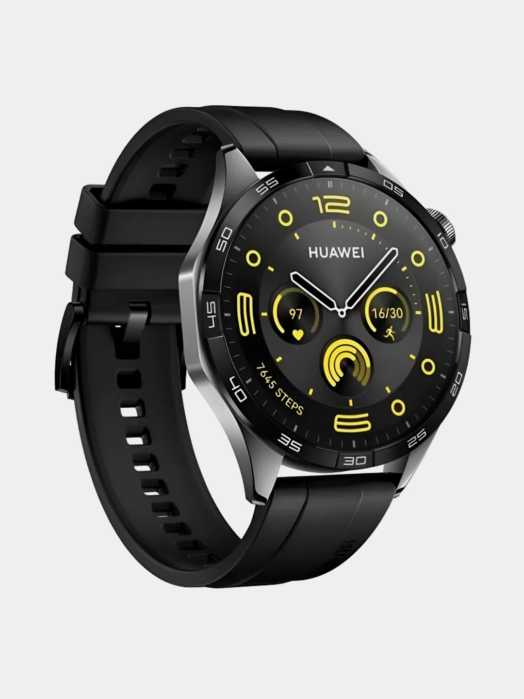 Черный умные часы HUAWEI WATCH GT 4, PNX-B19, черный