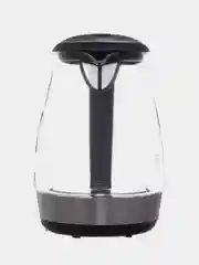 Чайник электрический Hyundai HYK-G2030, колба из стекла, черный, 1.7 л, 2200 Вт