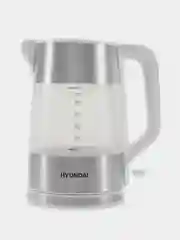 Чайник электрический Hyundai HYK-P4025, 1.9 л, 2200 Вт, белый