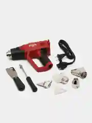 Фен строительный ELITECH ТВ 2060 Ж (2000Вт,6реж.120-550лм,4 насадки,LCD-диспл, кейс)