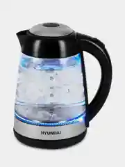 Чайник Hyundai HYK-G3803, стекло, 1.7 л, 2200 Вт