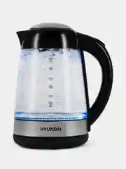 Чайник Hyundai HYK-G3803, стекло, 1.7 л, 2200 Вт
