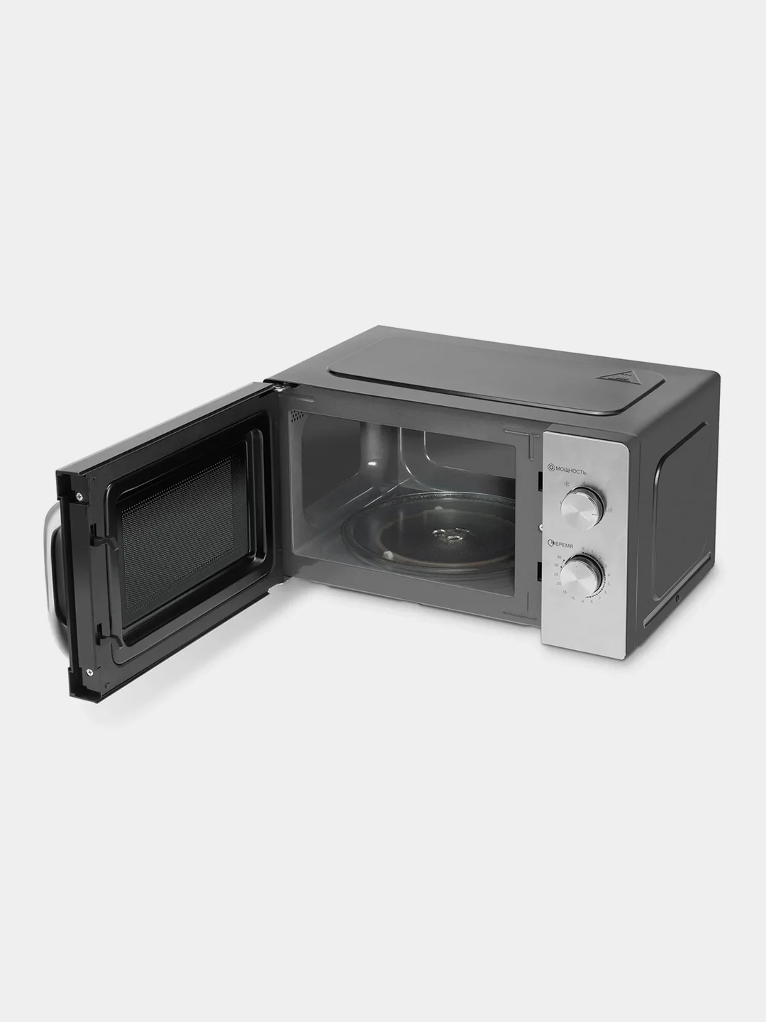 Микроволновая печь Hyundai HYM-M2013, 20л, 700Вт, черный/нержавеющая сталь