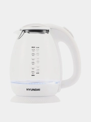 Чайник электрический Hyundai HYK-G3805, корпус из стекла, 1.7 л, 2200 Вт