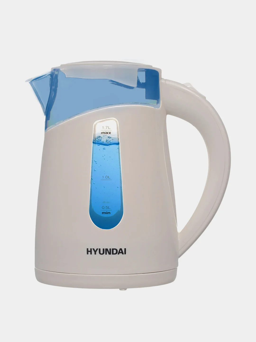 Чайник Hyundai HYK-P2030, 1.7л, 2200Вт, кремовый