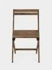 Шоколадный складной стул деревянный