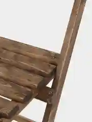 Шоколадный складной стул деревянный