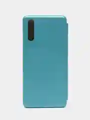 Бирюзовый чехол-книжка для Honor 10X Lite, 30, 30i, 7A, Y5 2018 с визитницей / отделом для карточки