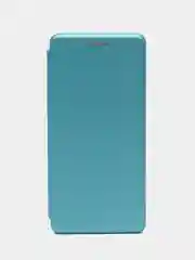 Бирюзовый чехол-книжка для Honor 10X Lite, 30, 30i, 7A, Y5 2018 с визитницей / отделом для карточки