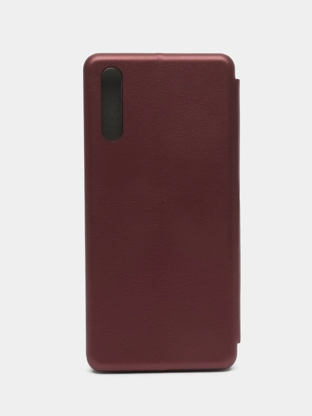Бордовый чехол-книжка для Honor 10X Lite, 30, 30i, 7A, Y5 2018 с визитницей / отделом для карточки