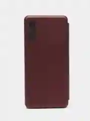 Бордовый чехол-книжка для Honor 10X Lite, 30, 30i, 7A, Y5 2018 с визитницей / отделом для карточки