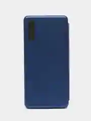 Синий чехол-книжка для Honor 10X Lite, 30, 30i, 7A, Y5 2018 с визитницей / отделом для карточки