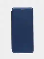 Синий чехол-книжка для Honor 10X Lite, 30, 30i, 7A, Y5 2018 с визитницей / отделом для карточки