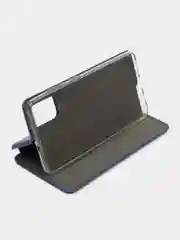 Синий чехол-книжка для Samsung A01 Core, A5 2016, A51 4G, J5 2017, M31S, M51 с визитницей