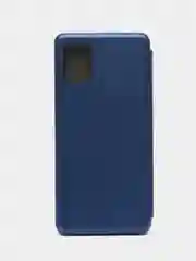 Синий чехол-книжка для Samsung A01 Core, A5 2016, A51 4G, J5 2017, M31S, M51 с визитницей