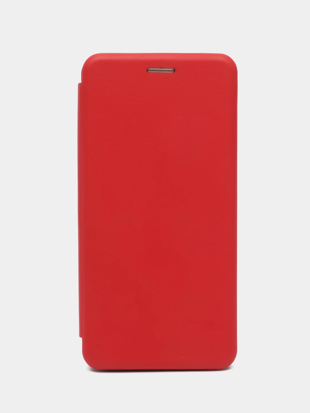 Красный чехол-книжка для Xiaomi Redmi 9A, 9C, Note 9, Mi 9T с визитницей / отделом для карточки
