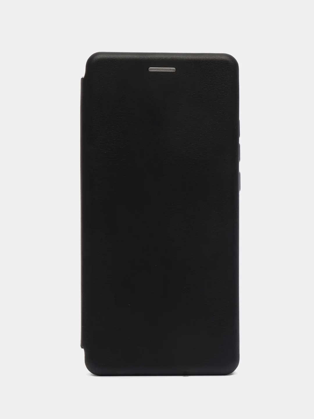 Черный чехол-книжка для Xiaomi Redmi 9A, 9C, Note 9, Mi 9T с визитницей / отделом для карточки