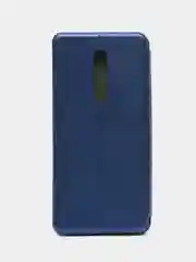 Синий чехол-книжка для Xiaomi Redmi 9A, 9C, Note 9, Mi 9T с визитницей / отделом для карточки