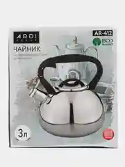Чайник со свистком Ardi Kuche AR-412 объемом 3 литра