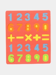 Коврик цифры 28 см, Игровой коврик, Обучающий коврик детский