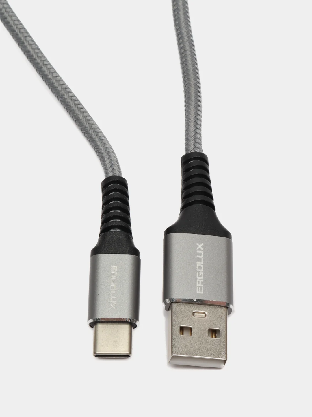 Серый кабель Type-c быстрая зарядка