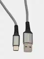 Серый кабель Type-c быстрая зарядка