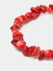 Коралловый браслет из натуральных камней (гранат, аметист, лазурит, коралл, бирюза, нефрит, кварц)