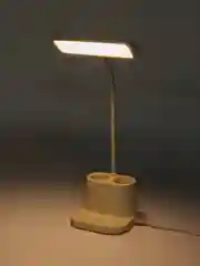 LED лампа настольная светодиодная, светильник на гибкой ножке, 3 режима яркости