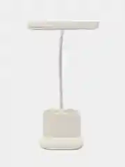 LED лампа настольная светодиодная, светильник на гибкой ножке, 3 режима яркости