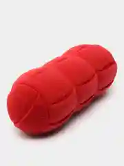 Игрушка для собак поисковый нюхательный валик с гремелкой, красный, 30 см