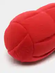 Игрушка для собак поисковый нюхательный валик с гремелкой, красный, 30 см