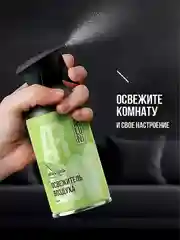 Освежитель воздуха Arluni "Липа & зелень", аэрозольный баллон с триггером, 250 мл