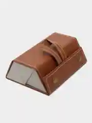Карамельный футляр для очков трехсекционный, очечник для хранения в сумке, чехол для очков, органайзер
