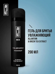Гель для бритья ARLUNI MEN "Увлажняющий", аэрозольный баллон, 200 мл